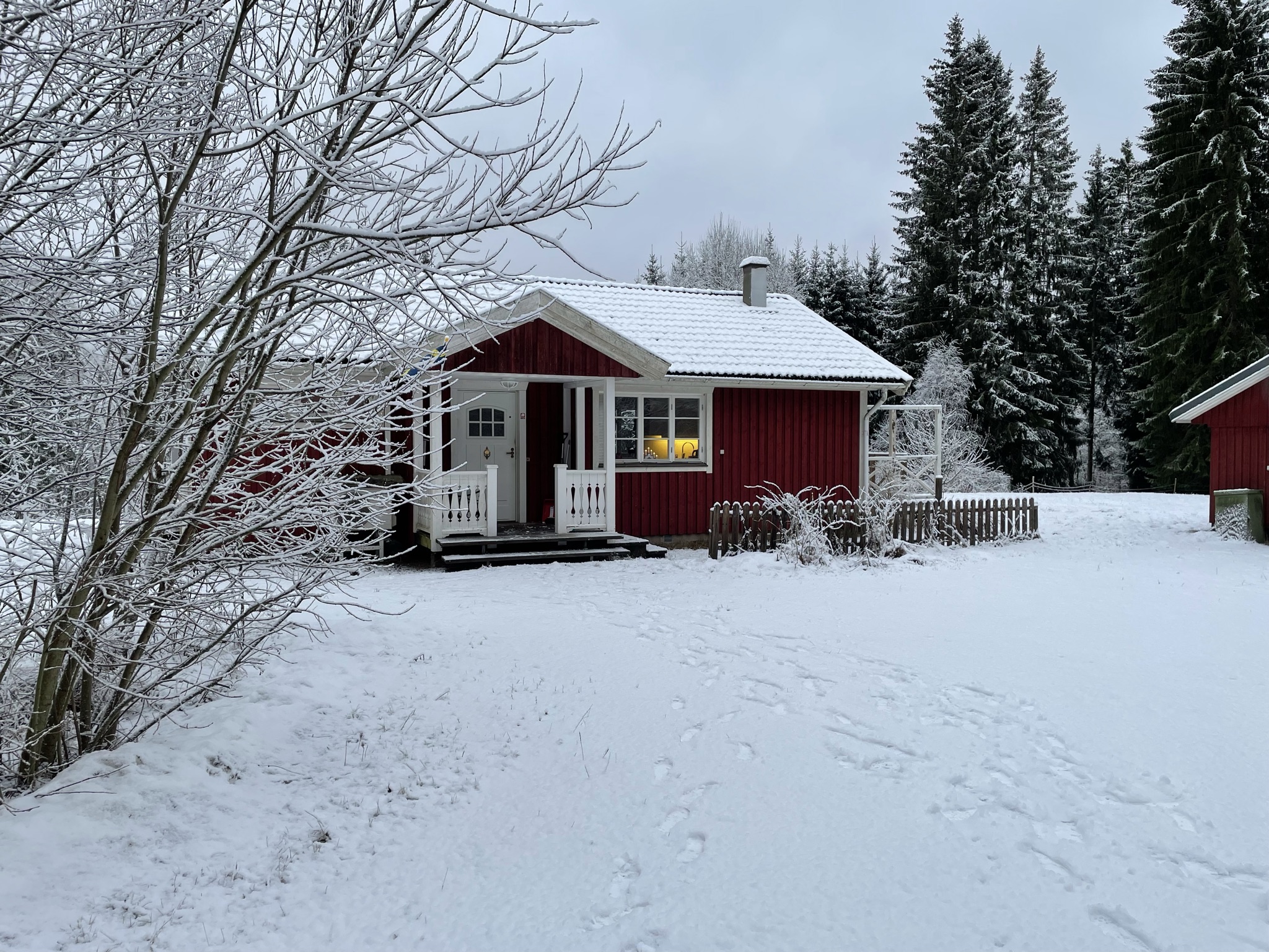 Boshuis Vikersvik in Zweden